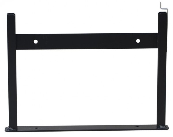 SIGNUM Warntafelrahmen aus Stahl, passend für zweiseitigen Einschub, V9001