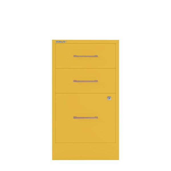 Bisley Home Filer, 2 Universal-, 1 HR-Schublade, Eichengriff, 642 sunflower, PFA3OH642