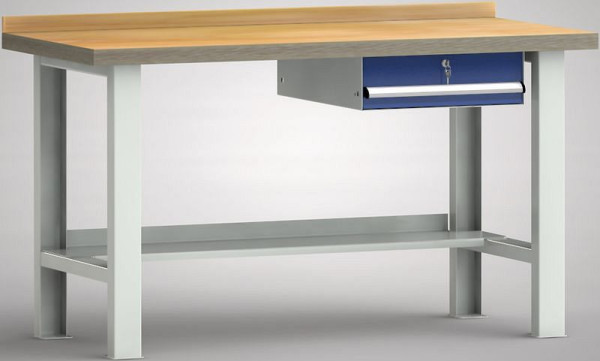 KLW Profi-Werkbank - 1500 x 700 x 845 mm L x T x H, WP503N-1500M45-E7001