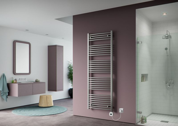 Ximax Elektrischer Handtuchwärmer C2 1636 mm x 600 mm 600 Watt Typ 7 Chrom, 11779