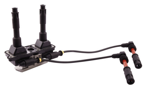 HELLA Zündspule, 3-polig, mit Zündleitung, geschraubt, 5DA 358 057-551