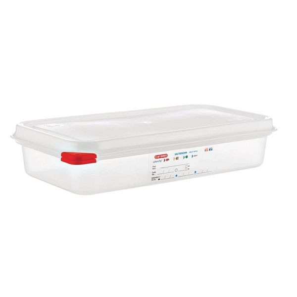 Araven GN1/3 Lebensmittelbehälter mit Deckel 2,5L, VE: 4 Stück, GL262
