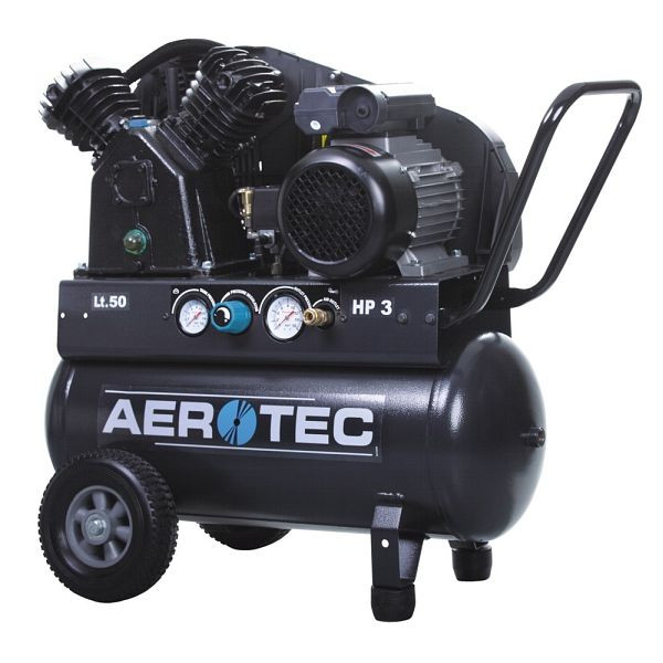 AEROTEC Druckluft Kolbenkompressor ölgeschmiert 400 Volt, 450-50 CT 4 TECH, 2013270-PS