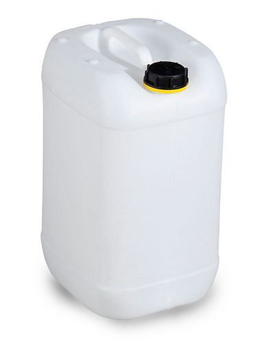 DENIOS Kunststoffkanister aus Polyethylen (PE), 25 Liter, natur-transparent, 266990