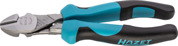 Hazet Kraft Seitenschneider, Norm: DIN ISO 5749, Oberfläche: poliert, gestrahlt, Länge: 180 mm, 1802M-22