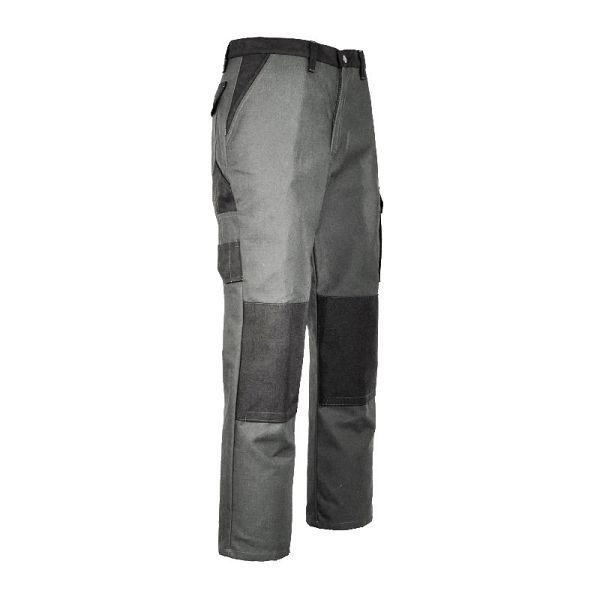 EIKO Bundhose, Cordura-Knie, Farbe: grau / schwarz abgesetzt, Größe: 50, 4955_29_50