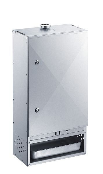 Produktbild von Peetz Räucherofen aus aluminiertem Stahlblech mit Tür, HxBxT: 75 x 39 x 28 cm, 520015 Peetz Räucherofen aus aluminiertem Stahlblech mit Tür, HxBxT: 75 x 39 x 28 cm, 520015