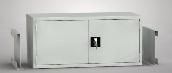 KLW Wertfach-Schrank 400x880x380mm, auf Konsolen, passend für Flügeltürschrank 7FN-LFxxx, mit Muschelgriffschloss, 7FN-LF0400TD-T194XRE