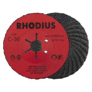 Rhodius PROline SFC Fiberscheibe, Durchmesser [mm]: 125, Bohrung [mm]: 22.23, VE: 25 Stück, 300477