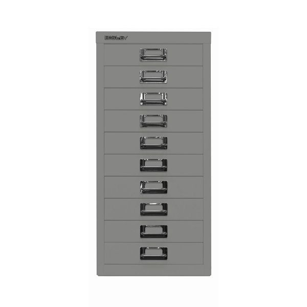 Bisley MultiDrawer™ DIN A4, 10 Schubladen, 649 slate, L2910649