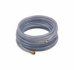 Riegler PVC-Gewebeschlauch-Set mit Schnellverschlusskupplung und Einstecktülle NW 7,2, Messing blank, 113757, 4047322401913