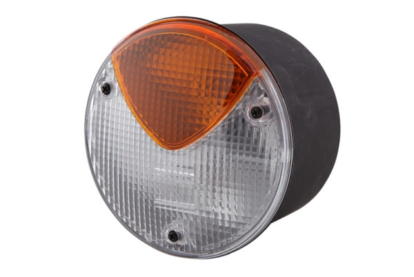 HELLA Heckleuchte, Glühlampe, 12V, ECE/ADR/GGVS, Lichtscheibenfarbe: weiß/gelb, Stecker: DEUTSCH, rechts, 2BN 964 169-787