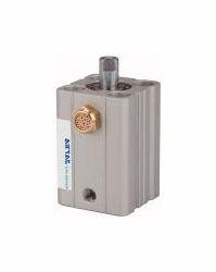 Riegler Kurzhubzylinder, einfachwirkend (mit Magnet), drucklos eingefahren, ohne einstellbare Dämpfung, mit Innengewinde, Serie ASQ, 115166