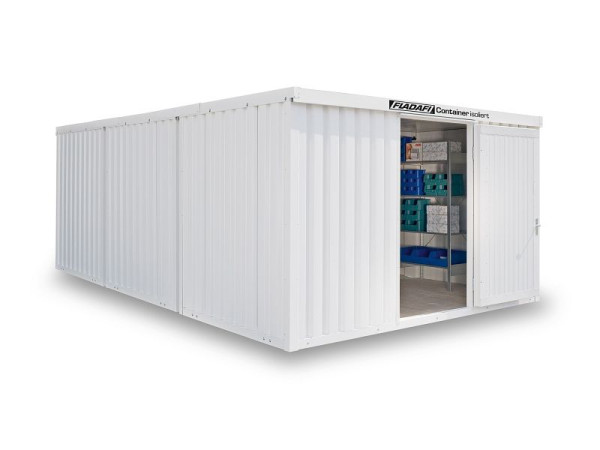 FLADAFI Materialcontainer-Kombination, Modell IC 1460, isoliert, 4.050 x 6.520 x 2.470 mm, F2223400101