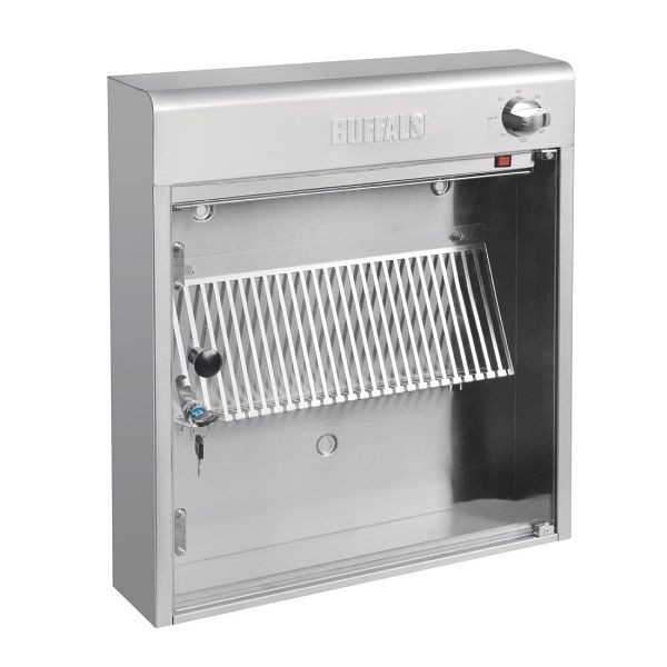 Buffalo UV-Sterilisator für 15 Messer, zeitsparende, leicht zu reinigende Ausführung aus Edelstahl, CJ306
