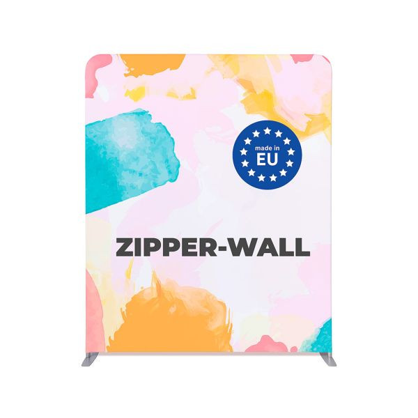 Showdown Displays Zipper Wand Straight Basic 200 x 250 cm, ZWSE200-250