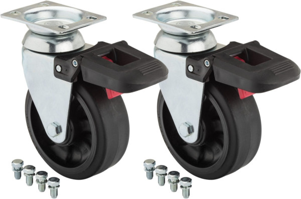 VIGOR Lenkrolle (Paar), für Werkstattwagen Series XL, Series XL Spezial und Werkbänke, Anzahl Werkzeuge: 2, V4814-2