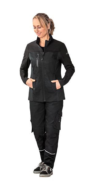 Planam Norit Damen Hybridjacke, schwarz/schwarz, Größe 50, 6510050