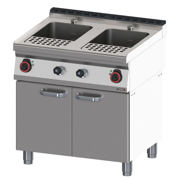 Casselin Nudelkocher mit Unterbau 2x23 L 80 - Linie 700, C7CAP23280S