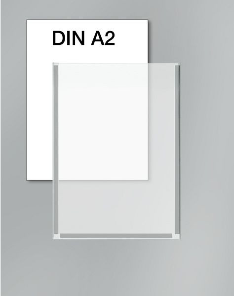 Kerkmann Plakattasche DIN A2, B 420 x T 3 x H 594 mm, transparent, 44694800