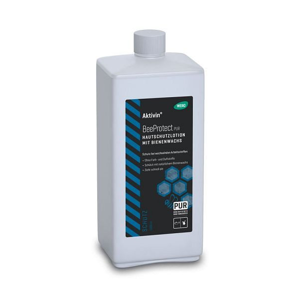 WERO Aktivin BeeProtect PUR Hautschutzlotion, Spenderflasche, VE: 1000 ml, 20743210