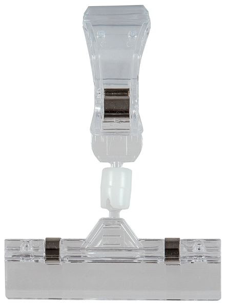 Eichner Schildhalter und Allzweckhalterungen, breit, 2 Clips (2,2 cm und 8,0 cm), 9219-00916