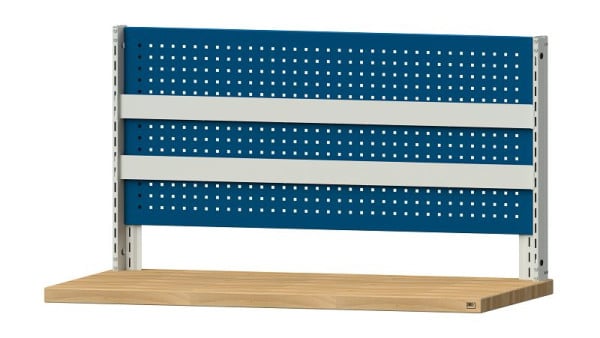 ANKE Werkbänke Grundaufbau Systemaufbau, 1480 x 107 x 800 mm, RAL 7035/5010, 309.006