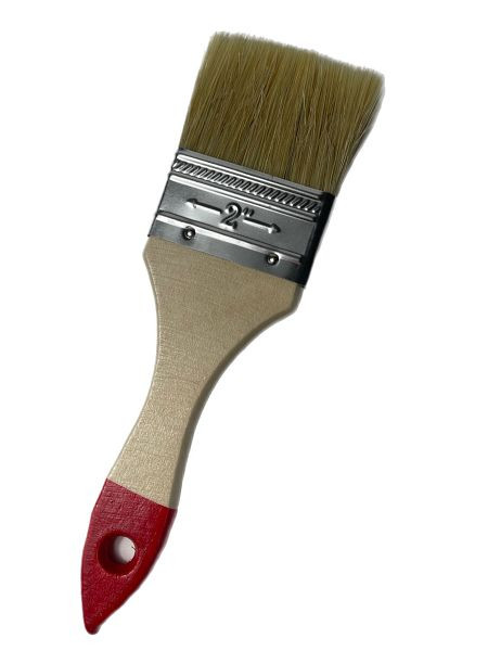 VaGo-Tools Lackierpinsel Lasuren Maler Pinsel Flachpinsel Chinaborste 50mm, VE: 12 Stück, 190-020-12_vx