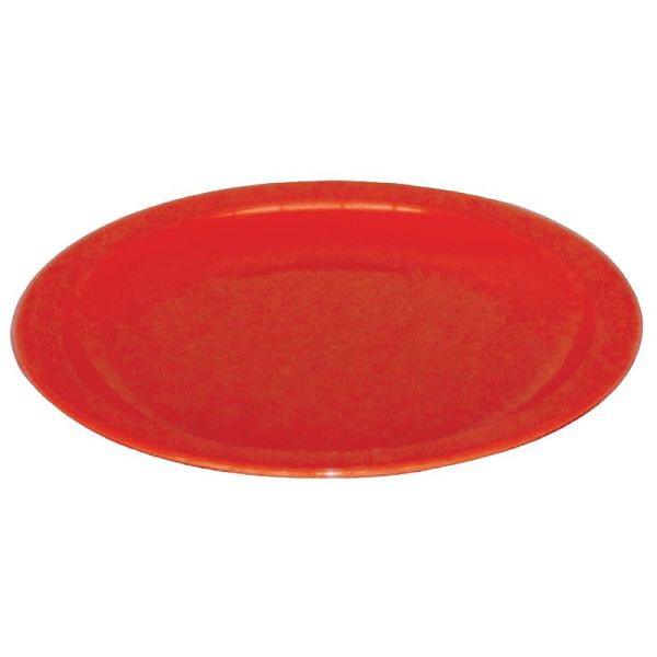 Olympia Kristallon Teller rot 23cm, VE: 12 Stück, CB770