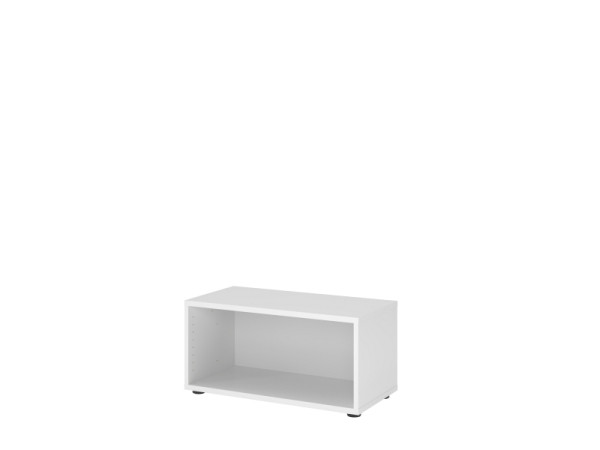 Hammerbacher Regal, 1OH, weiß, 80 x 40 x 39,4cm, VFW18REKG/W