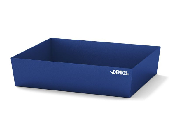 DENIOS Kleingebindewanne aus Stahl, 65 Liter Auffangvolumen, 785 x 635 x 178 mm, 328389
