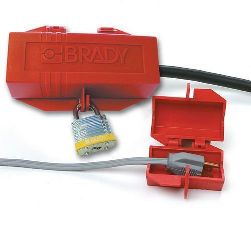 DENIOS Absperrung von Steckerverbindungen 22 mm, für die Sicherung von Steckern jeder Art, 209751