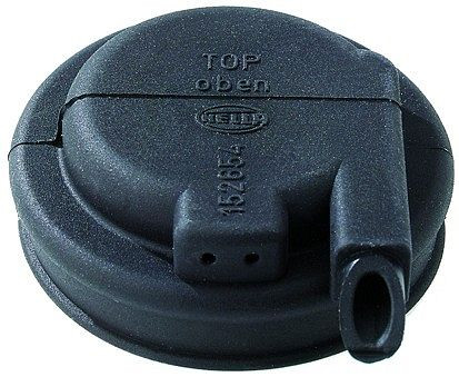 HELLA Kappe, Hauptscheinwerfer, Kappe flach, für abgewinkelte Stecker für 90 mm Module, 9GH 152 654-007