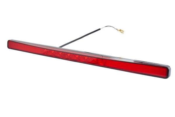 HELLA Zusatzbremsleuchte - LED - 24V - aufklebbar/Anbau - Lichtscheibenfarbe: rot - LED-Lichtfarbe: rot - 200mm - Flachsteckhülse - hinten, 2DA 012 596-017