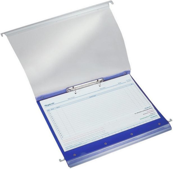 BOI PP-Hängemappe A4 blau, click 2, stationär, 9109-00013-B