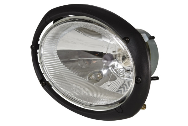 HELLA Halogen-Hauptscheinwerfer - Oval 120 - 12V - oval - Referenzzahl: 12.5 - Einbau - ECE - glasklare Streuscheibe - Male - rechts/links, 1AB 996 157-091
