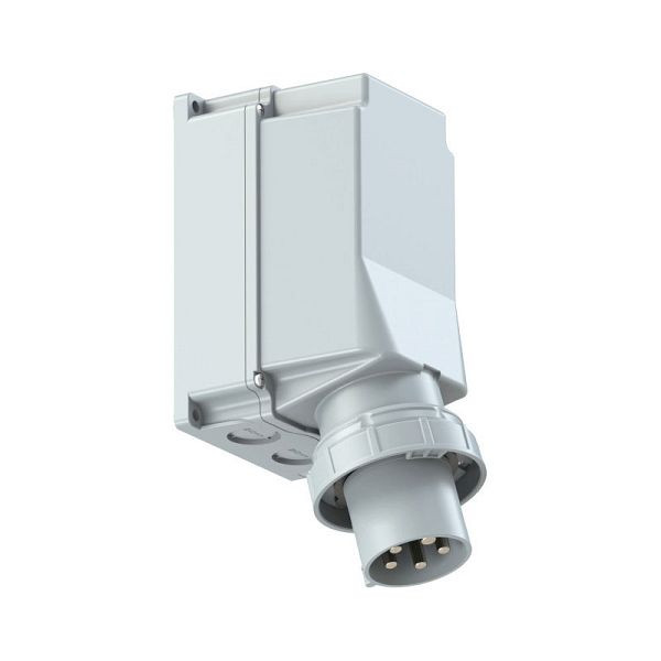 ELSPRO CEE-Wandgerätestecker schräg 5 polig/125A/400V/1h/IP66/67, WSS38X5/1H