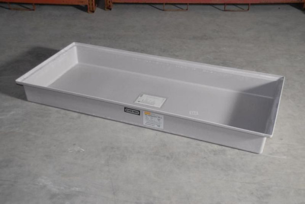 Cemo GFK-Auffangwanne 220/3, Maße: 188 x 85 x 19 cm, 7085, 4052886120606