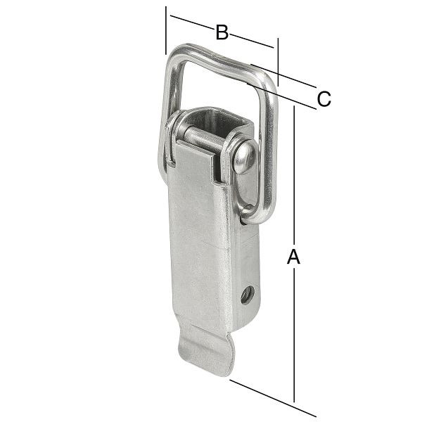 Vormann Spannverschluss 110 x 37 mm, VE: 20 Stück, 011202105