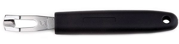 APS Ziseliermesser, Länge 15 cm, Edelstahl mit geschärften Rand, Griff aus Polyamid, 88826