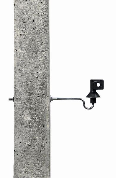 Gallagher Abstand-Isolator 20cm/M6 für Metallpfähle, VE: 10 Stück, 007516