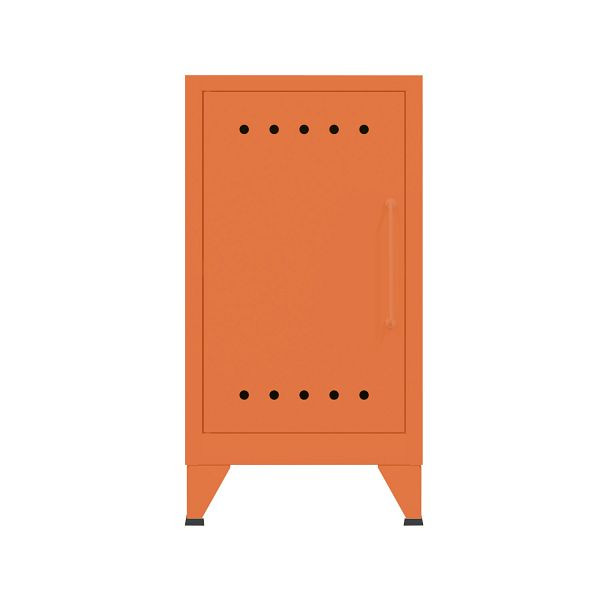 Bisley Fern Ablageschrank, inkl. einem festen Fachboden, Griff rechts, 603 orange, FERMINLH603
