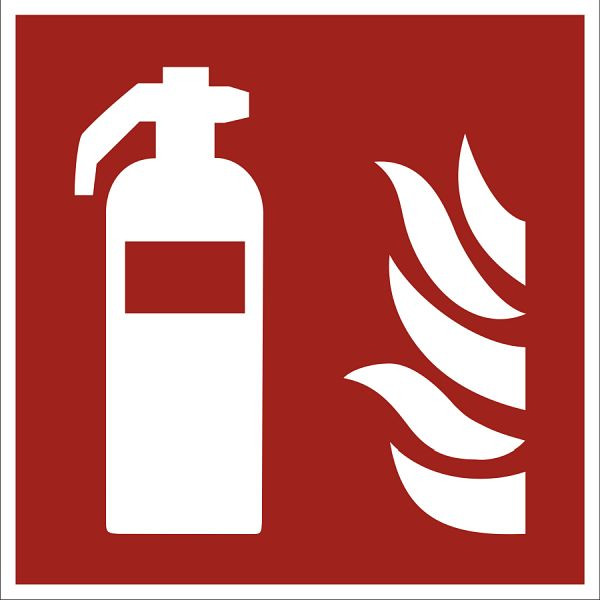 Moedel Feuerlöscher ISO 7010, Folie, 148x148 mm, 99843, 4060081041558