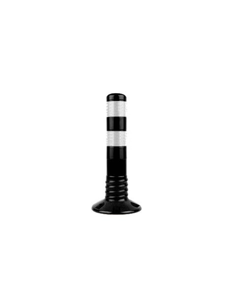 Ri-Traffic Flexible Absperrpfosten 45 cm, Schwarz, 05-0045-11-ZW