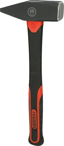 KS Tools Schlosserhammer mit Fiberglasstiel, 1500g, 142.1404