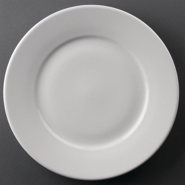 Athena Hotelware runde Teller mit breitem Rand 25,4cm, VE: 12 Stück, CC209