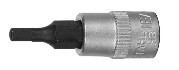 SW-Stahl Schraubendreheinsatz, 1/4", Innensechskant, 3 mm, IE/4-3