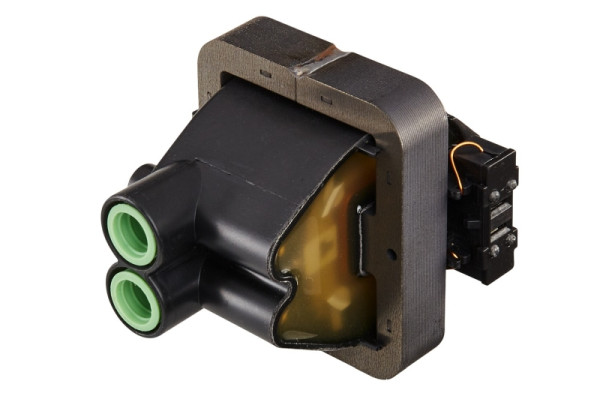 HELLA Zündspule, 2-polig, Doppelzündspule, geklemmt, mit Dichtung, 5DA 230 035-141