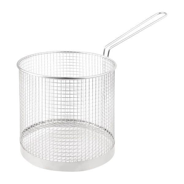 Vogue Nudelkorb Edelstahl 18cm, perforiertes Design, CS735
