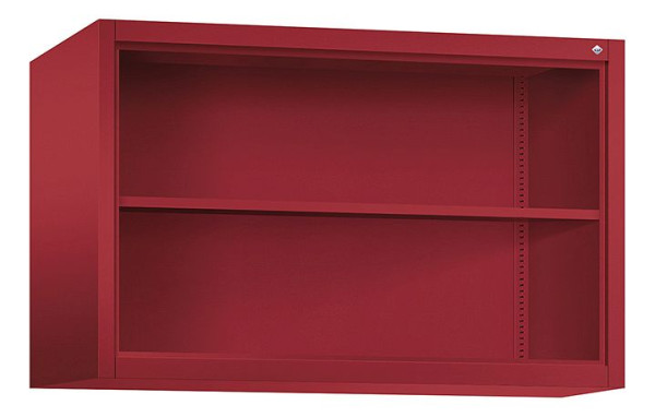 C+P Aufsatzregal Acurado, H790xB1200xT500mm, Farbe: Rubinrot, 9385-000 S10013